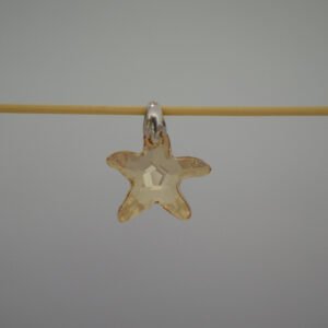 Dije Starfish 16mm - Crystal Golden Shadow