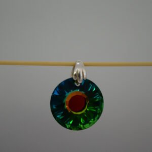 Dije Sun 19mm - Crystal Vitrail Medium