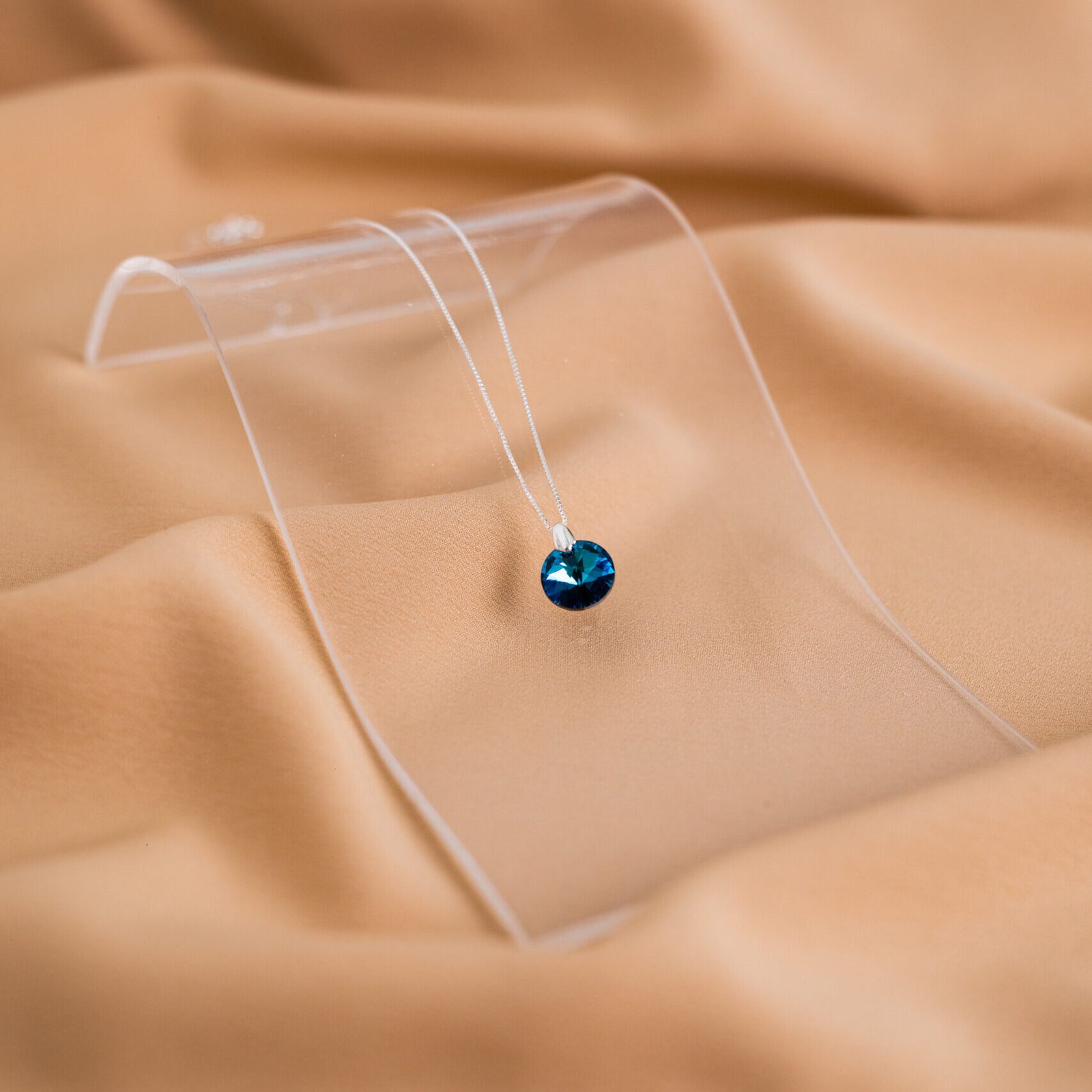 Dije Rivoli 12mm - Bermuda Blue - Imagen 2
