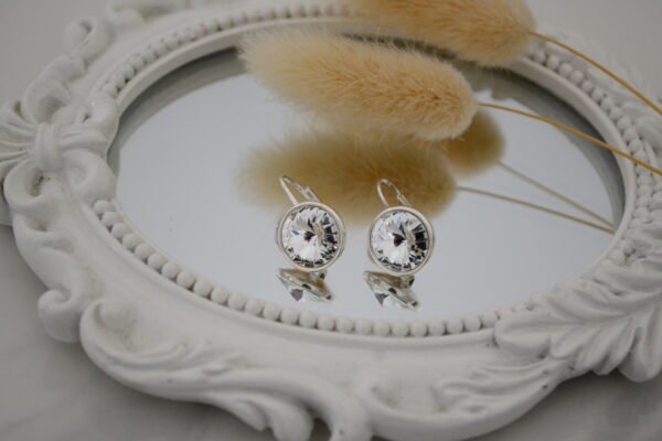 Aros Brisura Italiana con Cristal de 12mm ® Elements - Crystal
