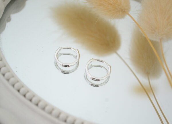 Aros ARIEL: Huggies 11mm Lisos