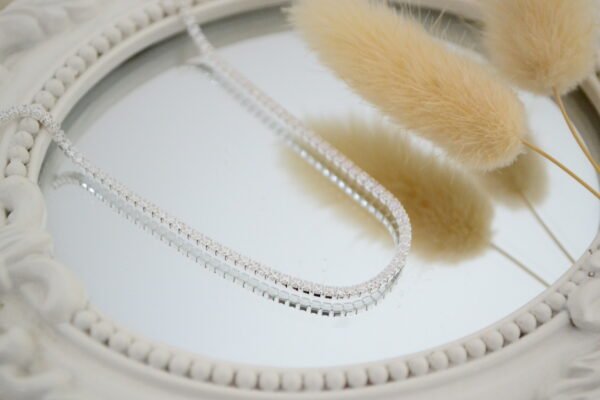 Pulsera MOLLY: Línea Tennis con Cúbics Engarzados en toda la trama