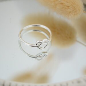 Anillo AMARU: Corazón / Infinito