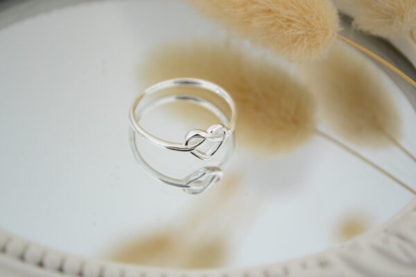Anillo AMARU: Corazón / Infinito