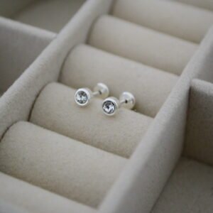 Aros Abridores Donita 4mm con Cúbic Central