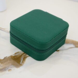 Alhajero de Viaje Cuadrado con Cierre 10cm x 10cm x 5cm