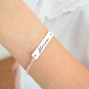 Pulsera Identidad Unisex Personalizada